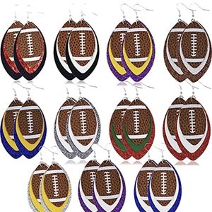 Football Earrings NWT